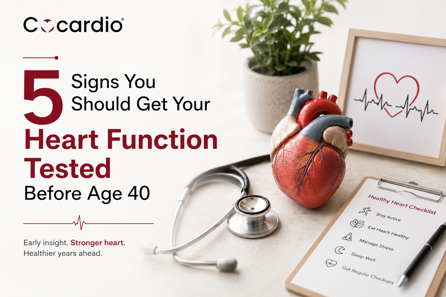 5 Signs You Need a Heart Function Test Before Age 40