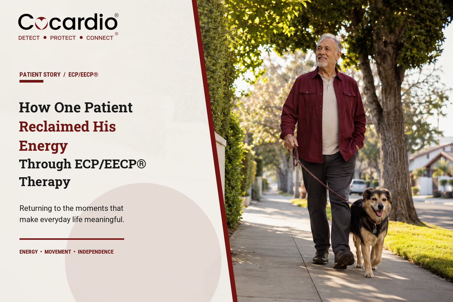 How One Patient Reclaimed His Energy Through ECP/EECP® Therapy