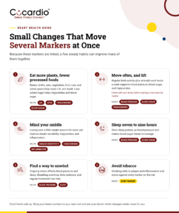 Small Changes That Move Several Markers at Once
